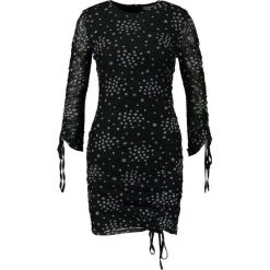 Sukienki hiszpanki: Topshop STAR RUCHED BODYCON Sukienka etui black