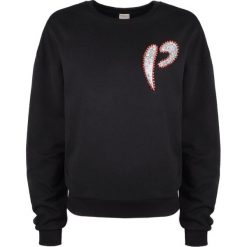 Pinko Bluza " Ricamato". Bluzy damskie Pinko, z aplikacjami, z bawełny, bez rękawów, bez kaptura. Za 479,00 zł.
