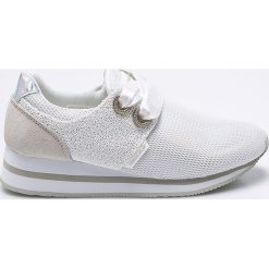 Versace Jeans - Buty. Szare buty sportowe damskie marki Versace Jeans, z gumy. W wyprzedaży za 449,90 zł.