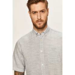 Tom Tailor Denim - Koszula. Niebieskie koszule męskie TOM TAILOR DENIM, s, bez wzorów, z bawełny, casualowe, button down, z krótkim rękawem. W wyprzedaży za 149,90 zł.