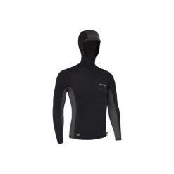 TOP UV surfing z kapturem 500 męski. Czarne buty sportowe męskie OLAIAN, xl, bez wzorów, z elastanu, sportowe, z kapturem, bez rękawów. Za 79,99 zł.