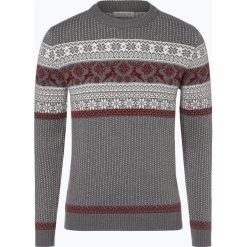 Selected - Sweter męski – Deer, szary. Szare swetry męskie marki Selected, xxl, bez wzorów, z dzianiny, bez kołnierzyka, bez kaptura. Za 229,95 zł.