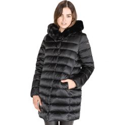 Geox Chloo Płaszcz Czarny. Czarne kurtki damskie Geox, m, bez wzorów, z poliesteru. Za 1513,95 zł.