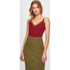 Tally Weijl - Top. Białe bluzki damskie TALLY WEIJL, s, bez wzorów, z elastanu, bez kołnierzyka. W wyprzedaży za 49,90 zł.