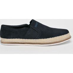 Joop! - Espadryle Zenon. Niebieskie espadryle męskie JOOP!, bez wzorów, ze skóry. W wyprzedaży za 369,90 zł.