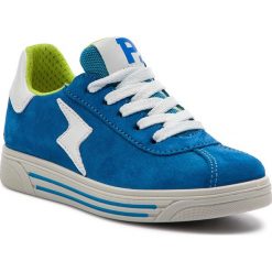 Sneakersy PRIMIGI - 3383022 M Oceano. Niebieskie trampki chłopięce Primigi, bez wzorów, ze skóry, na sznurówki. W wyprzedaży za 169,00 zł.
