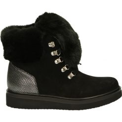 Botki - 000834061M NE. Czarne botki damskie zamszowe marki Venezia. Za 349,00 zł.