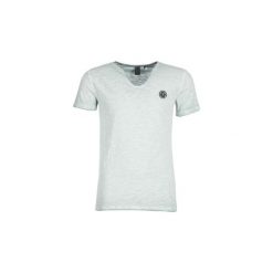 T-shirty z krótkim rękawem Le Temps des Cerises GRAZIANO. Szare t-shirty męskie Le Temps Des Cerises, s, bez wzorów, bez kołnierzyka, krótkie. Za 125,30 zł.