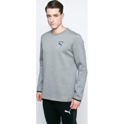 Puma - Bluza. Szare bluzy męskie marki Puma, m, z bawełny, bez kaptura. W wyprzedaży za 139,90 zł.