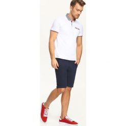 Koszulki polo: T-SHIRT POLO MĘSKI GŁADKI