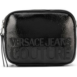 Versace Jeans Couture Cross body bag Czarny. Czarne torebki klasyczne damskie Versace Jeans Couture, w paski, z jeansu, bez dodatków. Za 757,95 zł.