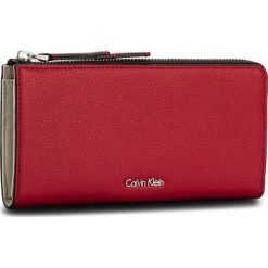 Portfele damskie: Duży Portfel Damski CALVIN KLEIN BLACK LABEL – Downtown Large Zipar K60K603913 618