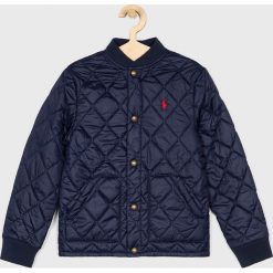 Polo Ralph Lauren - Kurtka dziecięca 134 - 176 cm. Niebieskie kurtki chłopięce Polo Ralph Lauren, bez wzorów, z poliesteru, krótkie, bez kaptura. W wyprzedaży za 399,90 zł.