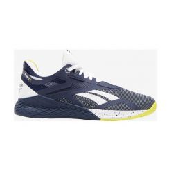 Reebok Nano X Tenisówki Niebieski. Niebieskie trampki męskie Reebok, bez wzorów, z materiału, bez zapięcia. Za 516,95 zł.