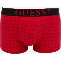 Guess Jeans - Bokserki. Czerwone bokserki męskie Guess Jeans, z elastanu. W wyprzedaży za 69,90 zł.