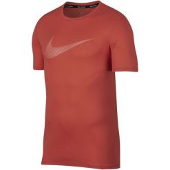 Nike T-Shirt Męski M Nk Brt Run Top Ss Gx Rush Coral Crimson Bliss Xl. Czerwone koszulki męskie Nike, xl, bez wzorów, z materiału, sportowe, bez kołnierzyka, z krótkim rękawem, krótkie. W wyprzedaży za 85,00 zł.