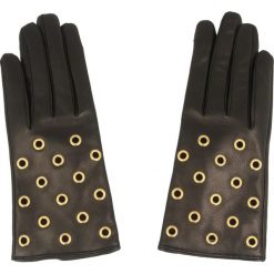 Rękawiczki Damskie COCCINELLE - XY2 Guanti C7 XY2 41 01 01 S Nero/Oro 358. Czarne rękawiczki damskie marki Coccinelle, ze skóry. W wyprzedaży za 429,00 zł.