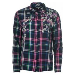 Pepe Jeans Koszula Damska Sonia Xl Wielokolorowa. Szare koszule jeansowe damskie marki Pepe Jeans, xl, z haftami. Za 389,00 zł.