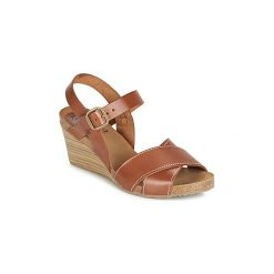 Sandały Kickers SALAMBO. Pomarańczowe sandały damskie Kickers. W wyprzedaży za 311,20 zł.