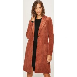 Only - Płaszcz. Niebieskie kurtki damskie ONLY, s, z poliesteru, klasyczne. W wyprzedaży za 139,90 zł.