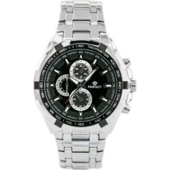 Zegarek Perfect ZEGAREK MĘSKI PERFECT - MILTON - silver/black (zp112c) uniwersalny. Szare zegarki męskie Perfect. Za 89,00 zł.