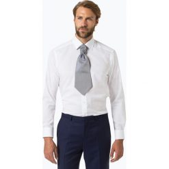 Wilvorst - Krawat męski i poszetka, niebieski. Niebieskie krawaty męskie Wilvorst, bez wzorów, eleganckie. Za 299,95 zł.