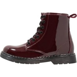 Buty zimowe damskie: OVS Botki sznurowane granita