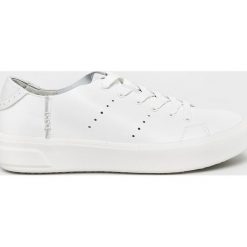 Tamaris - Buty. Białe buty sportowe damskie Tamaris, bez wzorów, ze skóry, sportowe. W wyprzedaży za 149,90 zł.