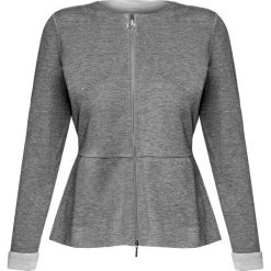 Bluza DEHA EXPRESSION. Szare bluzy damskie Deha, bez wzorów, bez rękawów, bez kaptura. Za 550,00 zł.
