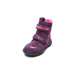 Superfit Girls Kozaki zimowe Husky eggplant kombi (średnie) - fioletowy - Gr.Moda (2 - 6 lat). Fioletowe buciki niemowlęce marki Superfit, na zimę, z materiału. Za 239,00 zł.