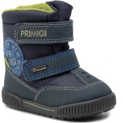 Śniegowce PRIMIGI - GORE-TEX 4369211 Blu. Niebieskie śniegowce chłopięce Primigi, bez zapięcia, gore-tex. W wyprzedaży za 199,00 zł.