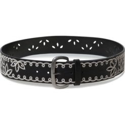 Desigual Holy Pasek Czarny. Czarne paski damskie Desigual, w paski, z materiału. Za 171,95 zł.