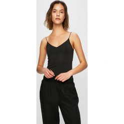Tally Weijl - Top. Pomarańczowe bluzki damskie TALLY WEIJL, s, bez wzorów, z elastanu, bez kołnierzyka, bez rękawów. W wyprzedaży za 29,90 zł.