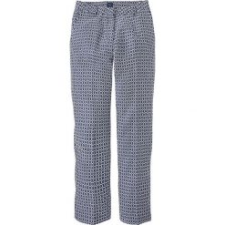 Spodnie "Hanelore" w kolorze granatowo-białym. Niebieskie spodnie damskie Denim Special, s. W wyprzedaży za 171,95 zł.