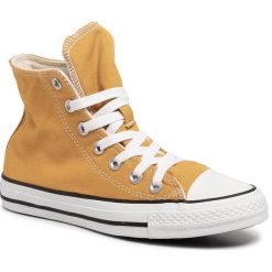 Trampki CONVERSE - Ctas Hi 164932C Gold Dart. Żółte trampki i tenisówki damskie Converse, bez wzorów, z gumy, bez zapięcia. W wyprzedaży za 209,00 zł.