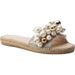 Espadryle EVA MINGE - EM-14-05-000109 643. Szare espadryle damskie Eva Minge, bez wzorów, ze skóry ekologicznej, bez obcasa. W wyprzedaży za 239,00 zł.