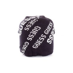 Czapki Guess AM7910WOL01. Niebieskie czapki zimowe męskie Guess, z aplikacjami. Za 161,99 zł.