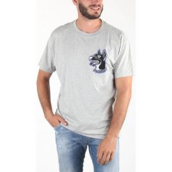 Diesel T-Wallace Koszulka Szary. Szare podkoszulki męskie Diesel, xl, z bawełny. Za 231,95 zł.