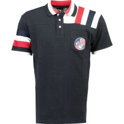 Koszulka polo "Killico" w kolorze granatowym. Niebieskie koszulki męskie Stone Goose, m, w paski, z bawełny, bez rękawów. W wyprzedaży za 98,95 zł.