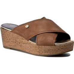 Klapki damskie: Klapki TOMMY HILFIGER – Elmy 21B FW0FW00822 Summer Cognac 929