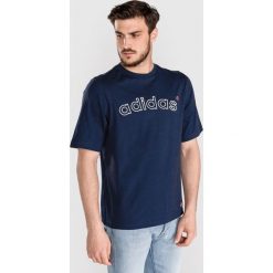 Adidas Originals Archive Logo Koszulka Niebieski. Niebieskie podkoszulki męskie adidas Originals, l, z haftami, z bawełny, z krótkim rękawem. Za 171,95 zł.