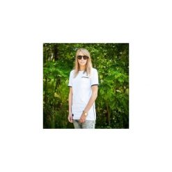WHITE EXTENDED TEE. Białe t-shirty damskie marki MAJORS, xl, bez wzorów, z bawełny, bez kołnierzyka. Za 129,00 zł.