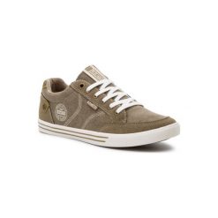 LANETTI MP07-17066-02 Khaki. Brązowe półbuty męskie Lanetti, bez wzorów, ze skóry ekologicznej, bez zapięcia. Za 119,99 zł.