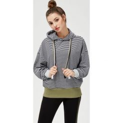 Bluza w paski. Bluzy damskie Moodo, l, w paski, z bawełny, bez rękawów, bez kaptura. Za 89,99 zł.