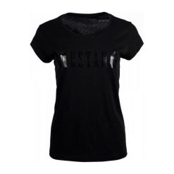 Odzież damska: Mustang T-Shirt Damski Xs Czarny