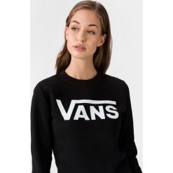 Vans Bluza Czarny. Czarne bluzy damskie Vans, s, z nadrukiem, z bawełny, bez rękawów, bez kaptura. Za 266,95 zł.