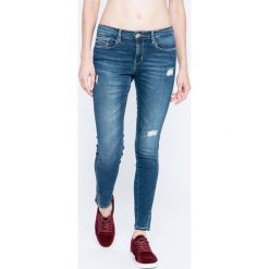 Calvin Klein Jeans - Jeansy. Niebieskie jeansy damskie marki Calvin Klein Jeans. W wyprzedaży za 329,90 zł.
