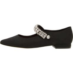 Kurt Geiger KINGLY Baleriny z zapięciem black. Czarne baleriny damskie marki Kurt Geiger, ze skóry ekologicznej. Za 569,00 zł.