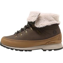 Buty zimowe damskie: HiTec KONO ESPRESSO I WP Śniegowce chocolate/honey/olive night