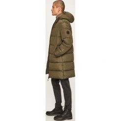 Jack & Jones - Kurtka. Niebieskie płaszcze męskie Jack & Jones, xl, bez wzorów, z poliesteru, długie, z kapturem. W wyprzedaży za 269,90 zł.